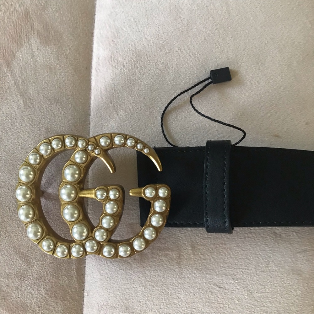 Gucci pearl Belt